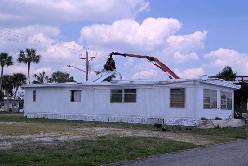 Prefabricated House Removal